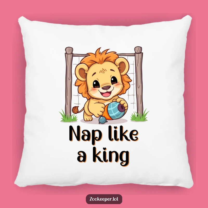 Funny Lion Cub Pillow: Cute and Cozy Cub Chasing Toy
