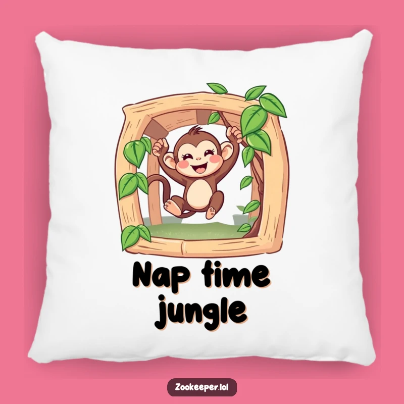 Funny Monkey Pillow: Adorable and Hilarious Primate Accent