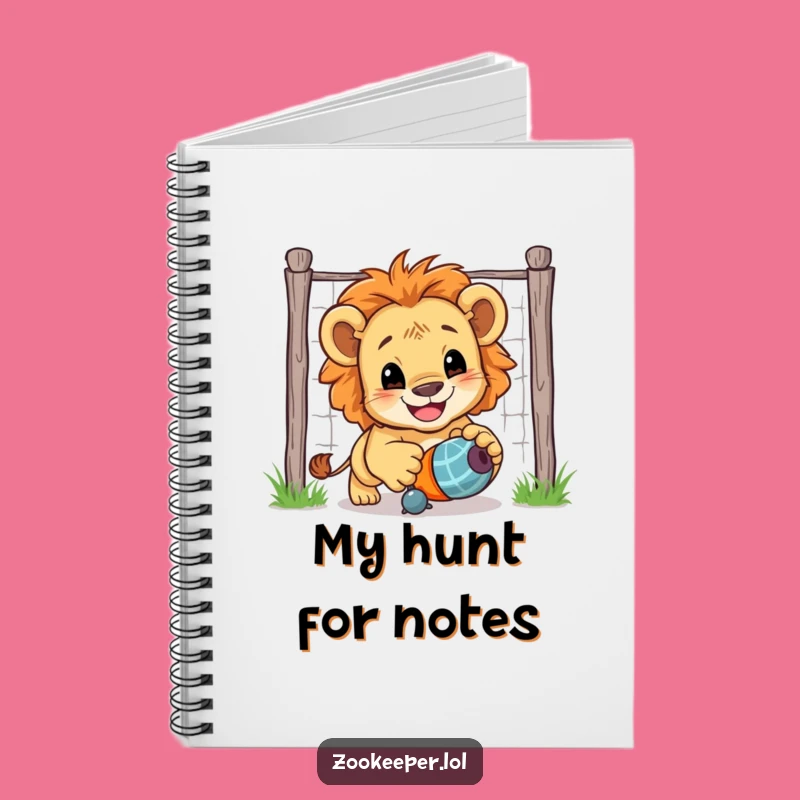 Funny Lion Cub Notebook: Jot Down Ideas with Cub-like Playfulness